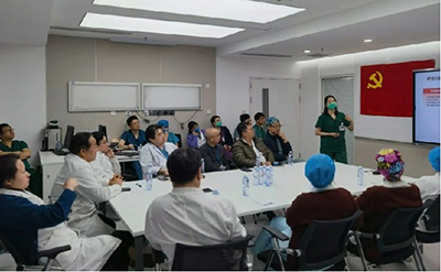 北京地坛医院党委组织2024年度优秀主题党日活动评选大会