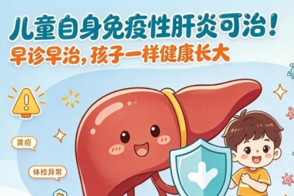 儿童自身免疫性肝炎可治！早诊早治，助力孩子健康成长
